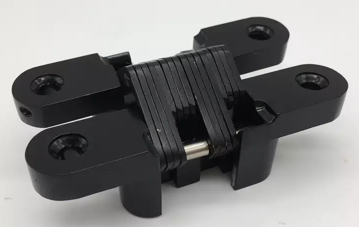 Bisagra Oculta AG007-MB Negra 13x45 - Calidad Premium