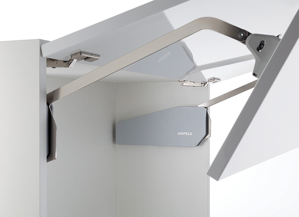 Häfele Free Fold Gris 710-790 - Puerta Elevable Sin Tirador