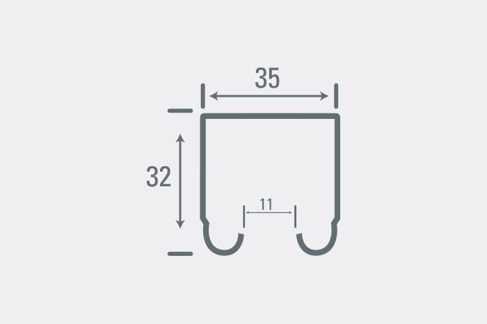 Riel U-100 Galvanizado 3mts - Resistencia y Durabilidad