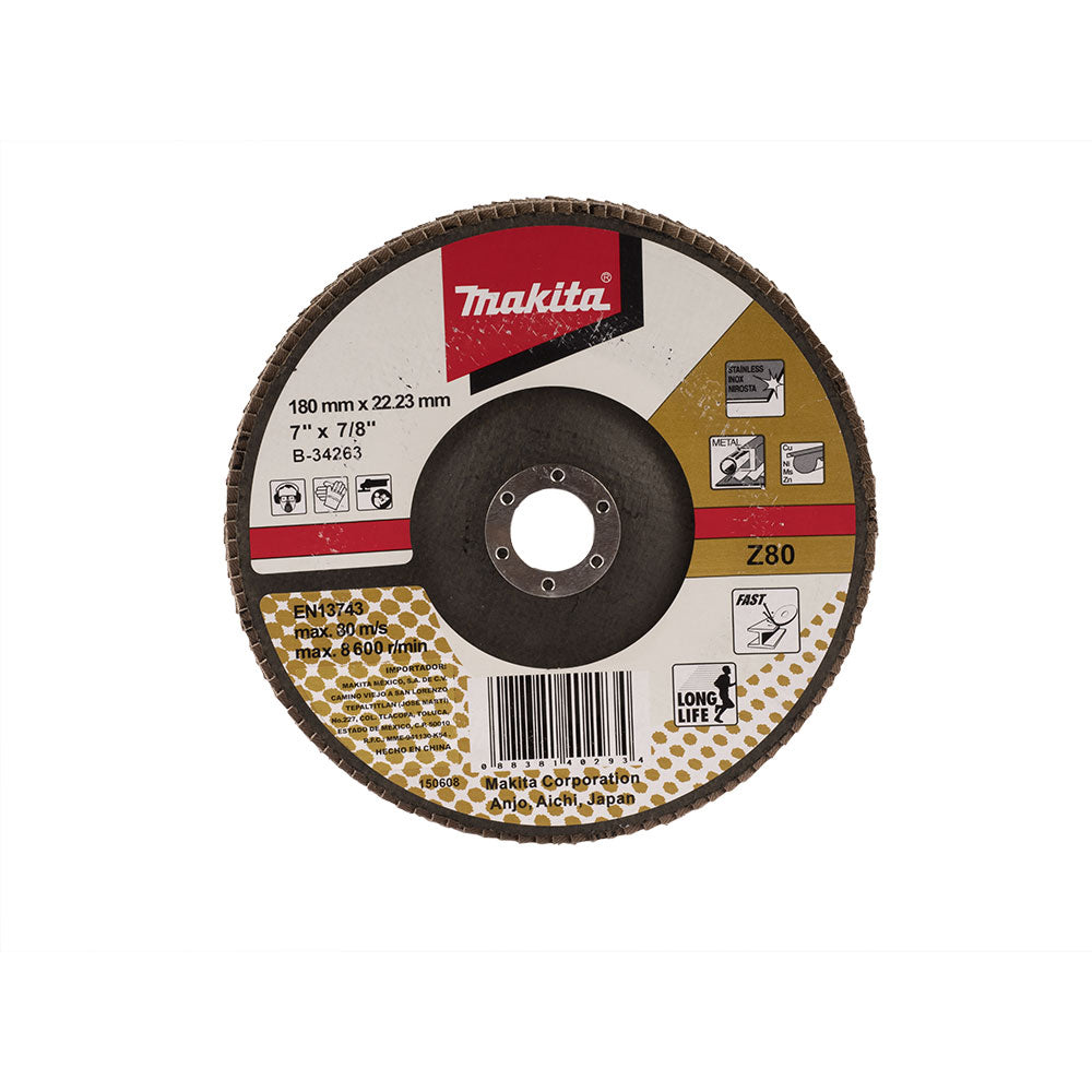 Disco de Corte Flap Zirconio 4 1/2″ para Metal G40