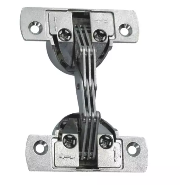 Bisagra Oculta EC119 125° Níquel Satinado - Calidad Premium