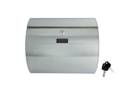 Buzón de Acero Inoxidable con Cerradura - Elegante y Seguro