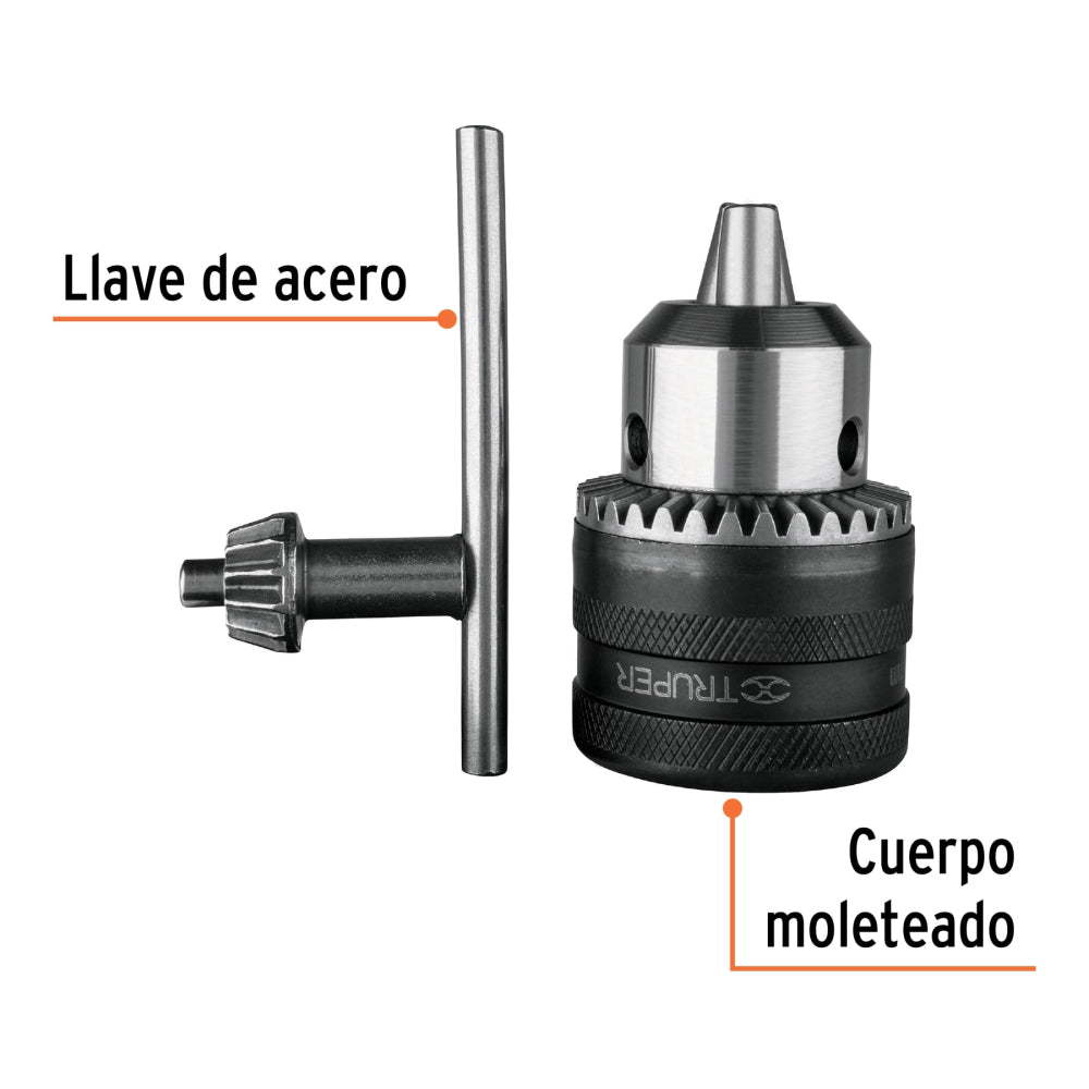Broquero con Llave 1/2 - Herramienta Profesional