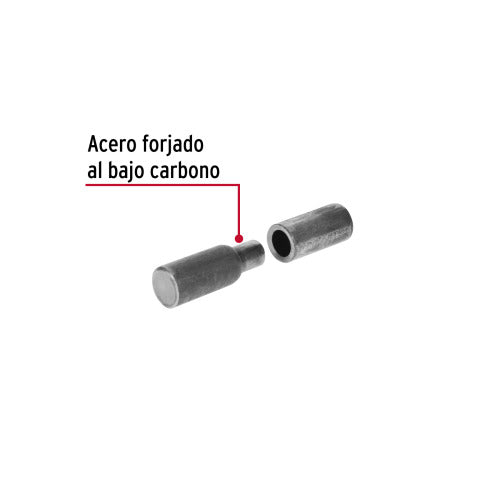 Bisagra Tubular Soldable 3/4 - Alta Resistencia y Durabilidad