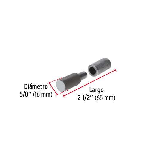 Bisagra Tubular Soldable 5/8 - Calidad Duradera