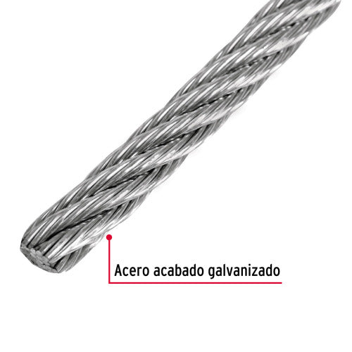 Metro de Cable de Acero 1/4" Flexible | Alta Resistencia