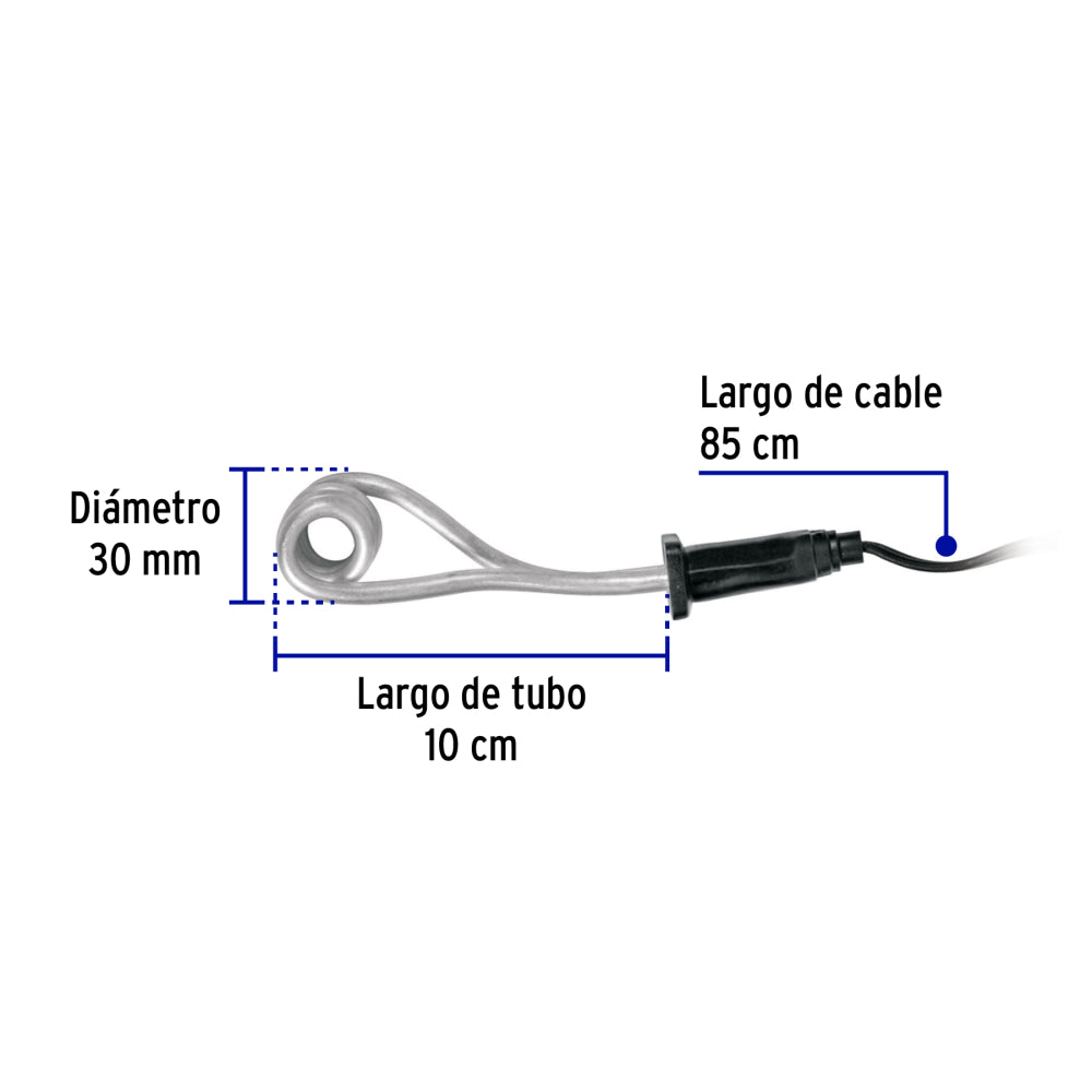 Calentador de Agua Voltech 1400W - Compacto 8 Litros