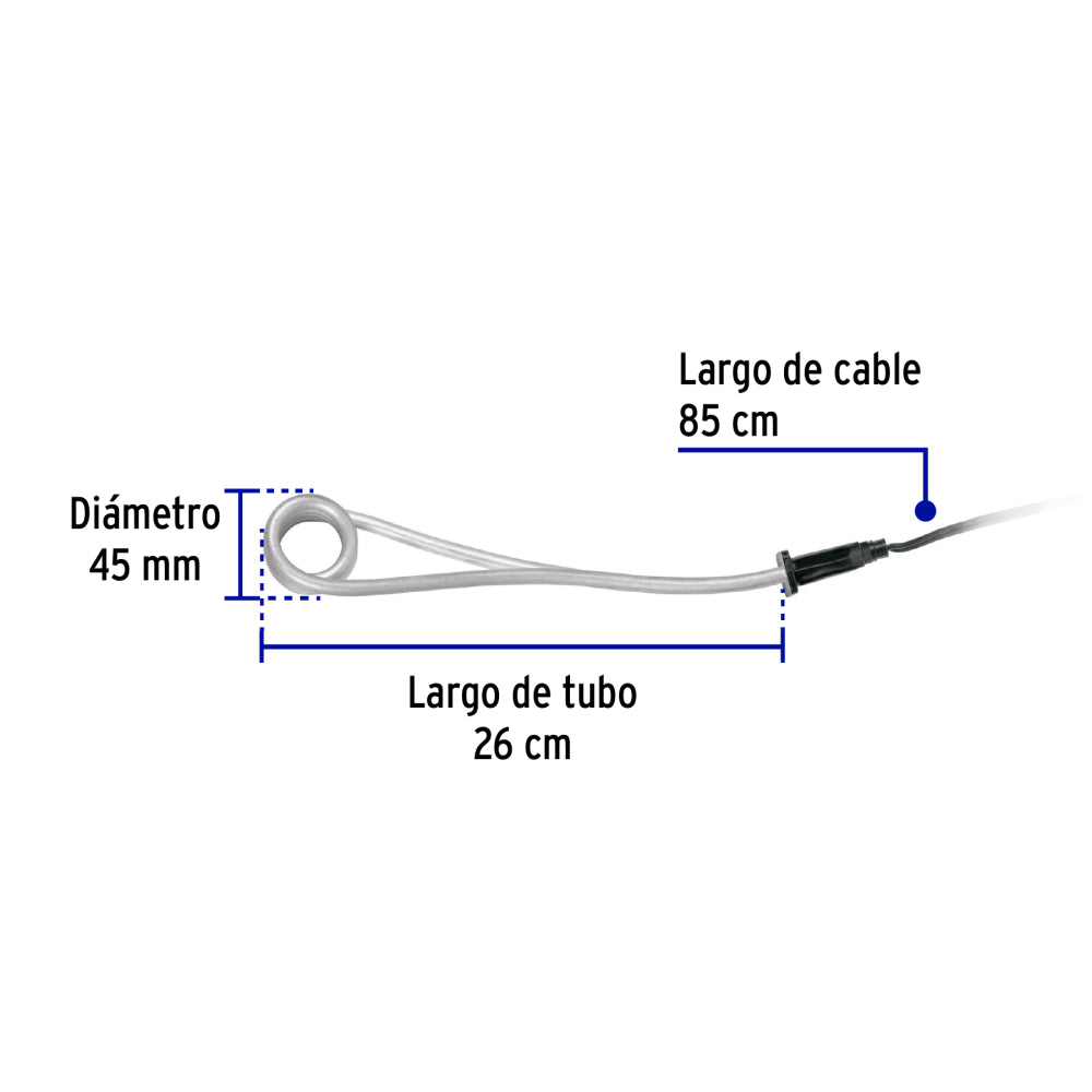 Calentador de Inmersión CAGU-6 - Potencia 1100W para Cocina