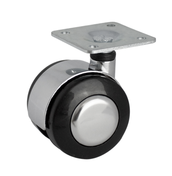 Rodaja 40mm Cromo con Freno - Movilidad Segura