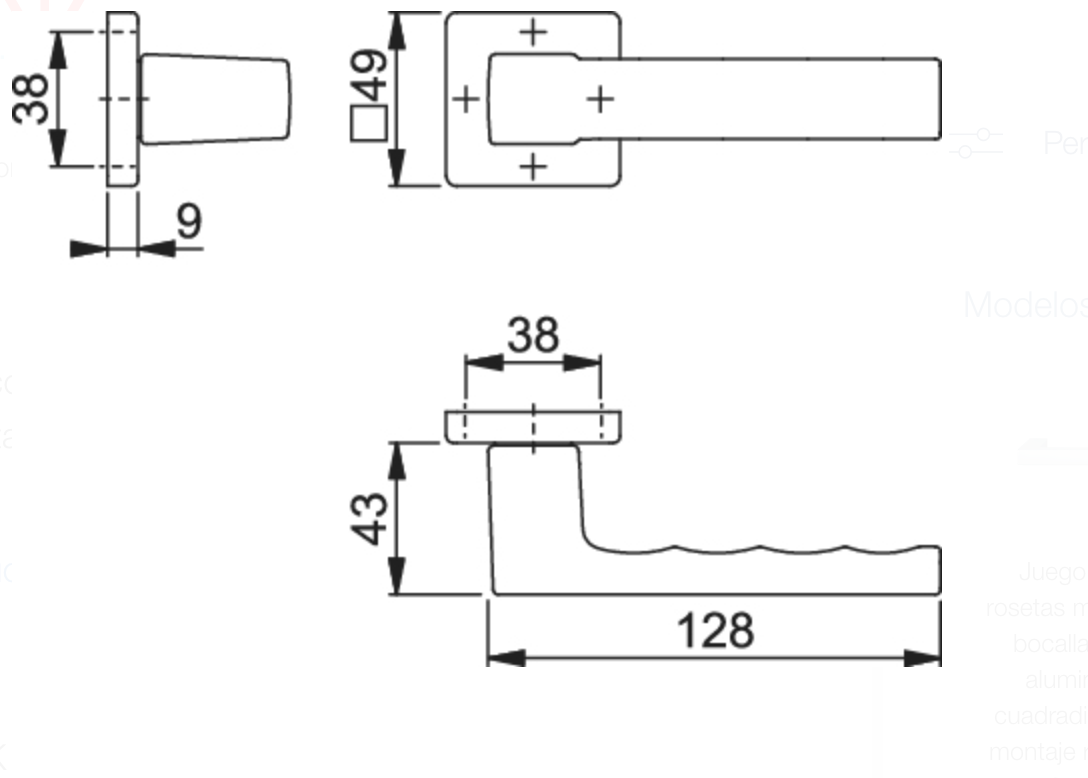 Sartén Toulon Cuadra F9 Acero Inoxidable, Ideal para Cocina Diaria