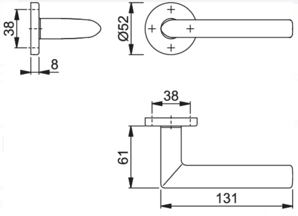 E1140Z/42K STOCKHOLM C/ROSETA REDONDA INOX F69
