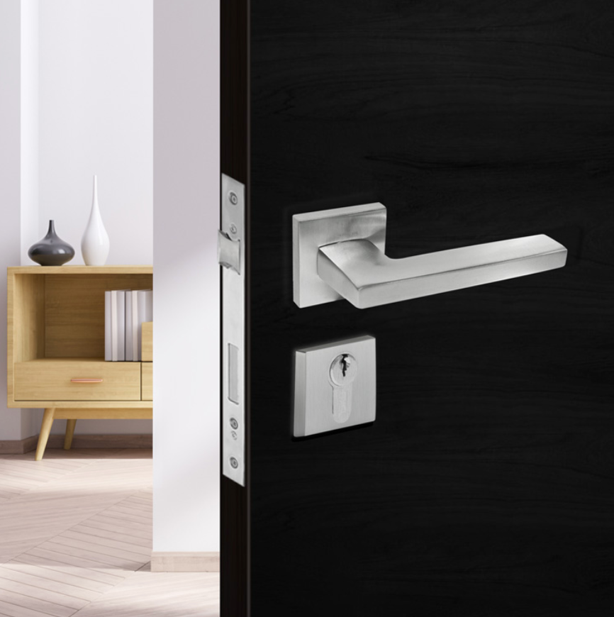 Manija Square CMH158 Inox Jako para Puertas Duraderas
