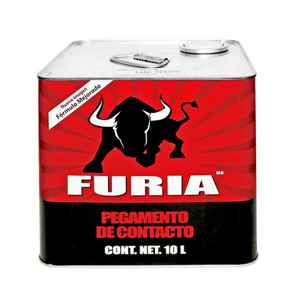 Pegamento FURIA CONTACTO 10L - Alta Resistencia Multisuperficie