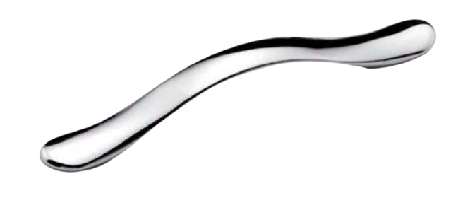 Tirador Cromo Brillo Mod. 7381 para Muebles Modernos