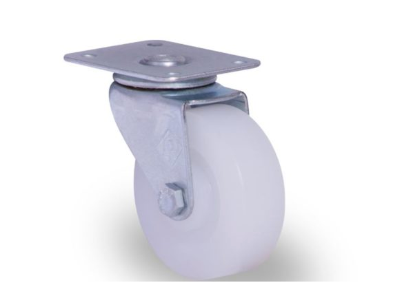 Rodaja Giratoria de 2 1/2" con Rueda de Polietileno
