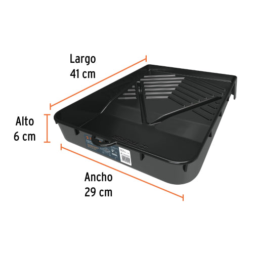 Charola para Rodillo - Ideal para Pintura, Plástico Resistente