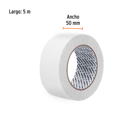 ROLLO 5 M CINTA ANTIDERRAPANTE FOTOLUMINI 50MM