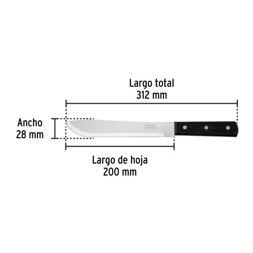 Cuchillo Cebollero 8" - Mango Ergonómico y Duradero