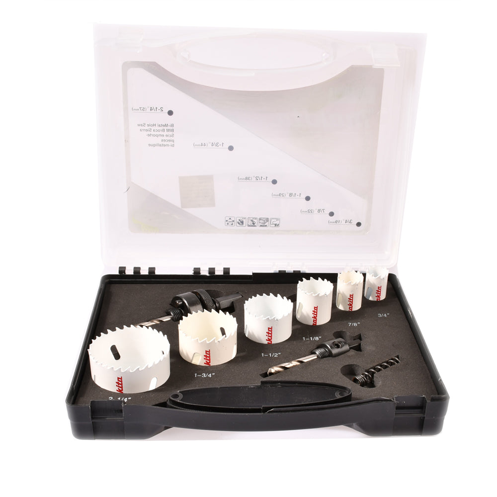 KIT BROCASIERRA BI-MET (3/4-2 1/4) 6PZAS