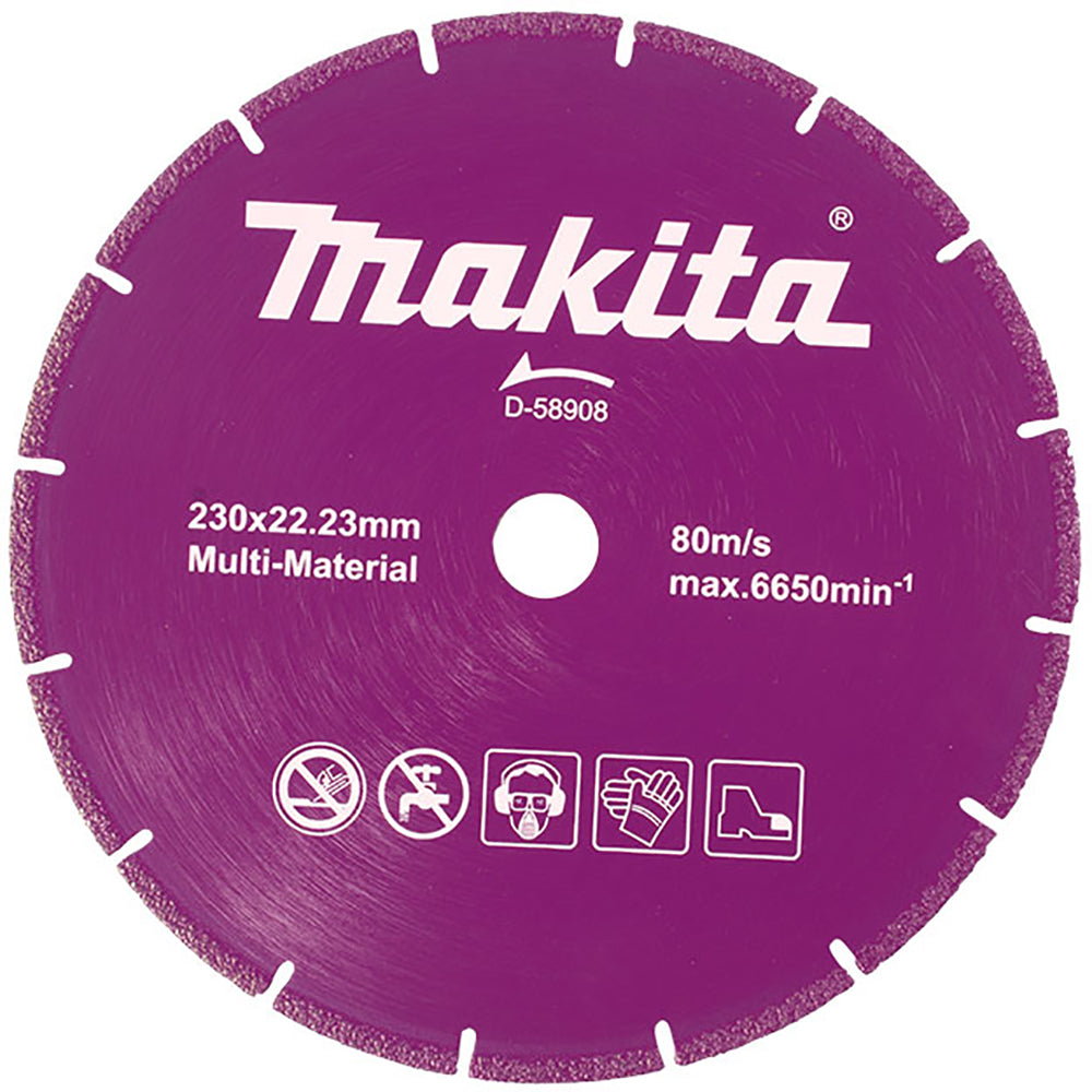 Disco Diamante 9" Multi Material | Corte Profesional