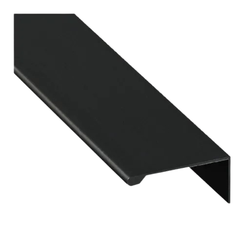 Jaladera Perfil Negro 2500mm - Häfele | Diseño Moderno