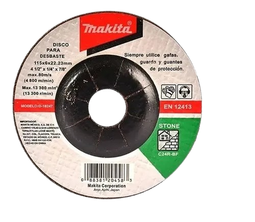 Disco Abrasivo 115mm para Desbaste de Concreto