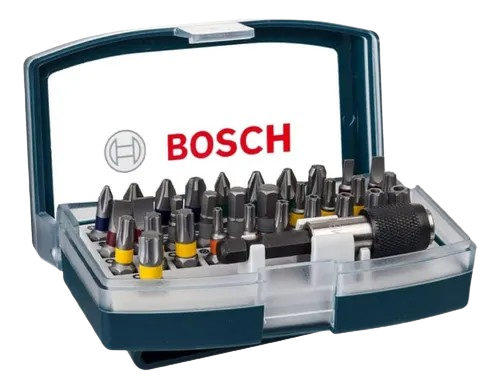 Set de Atornilladores Bosch 32 Piezas - Herramienta Completa