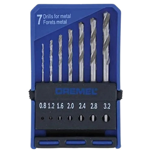 Juego de 7 brocas Dremel para herramientas giratorias