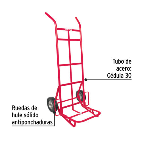 Diablo de Carga 300kg - Resistencia y Estabilidad Garantizada