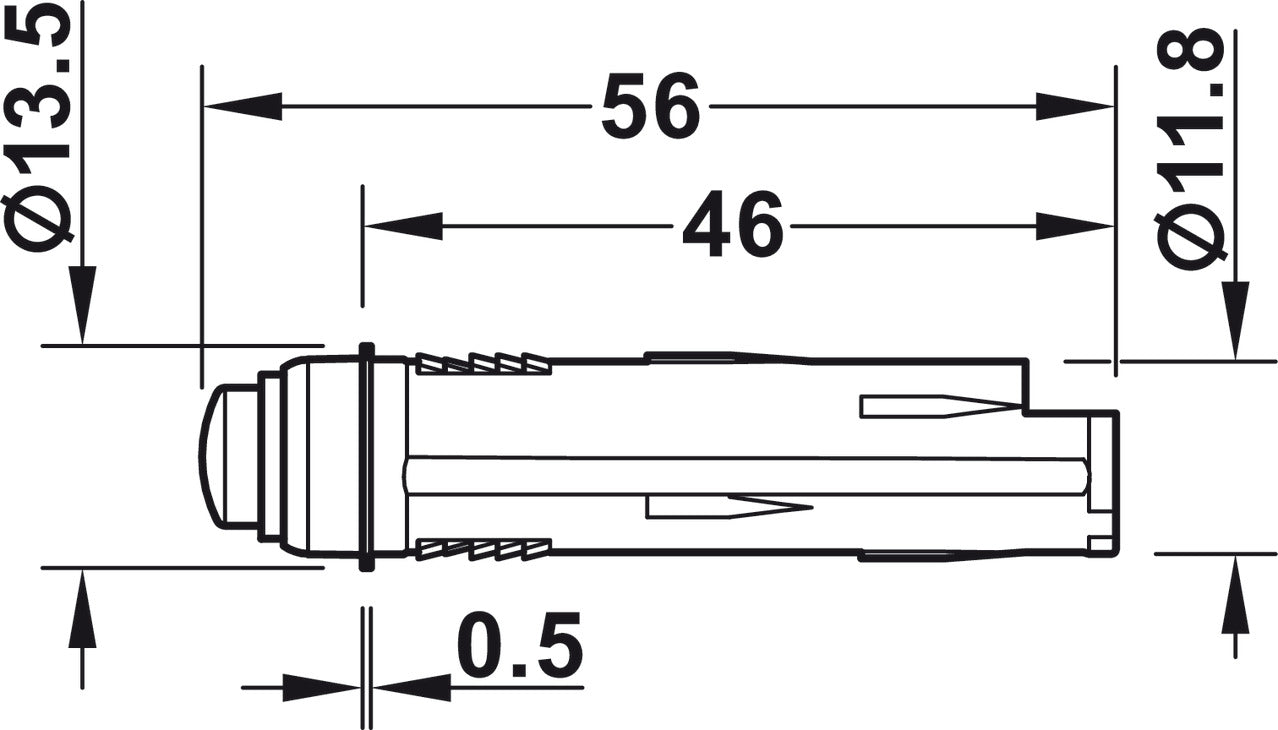Sensor de movimiento modular, infrarrojo, Plata, (pedir por separado 833.89.142)