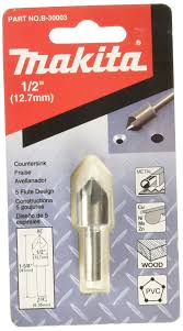 Avellanador HSS 1/2'' Zanco Recto - Alta Durabilidad