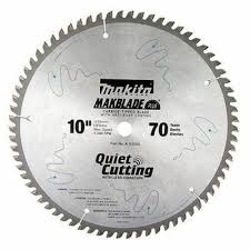 Sierra Circular 10" para Aluminio, 5/8", 70D TCG