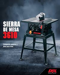 Sierra de Mesa Skil 1600W - Corte Profesional 635x635mm