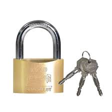 Candado Acero Cementado Doble Cerrojo Alta Seguridad