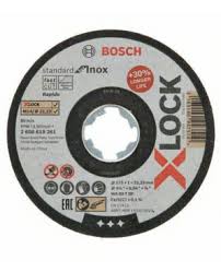 Disco Corte Inox X-lock Bosch 2608619261 - Alta Durabilidad