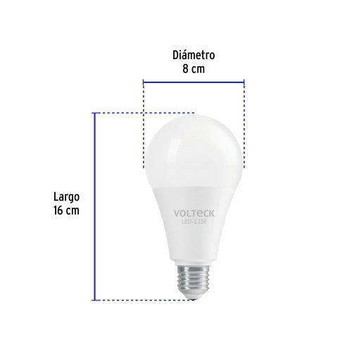 Lámpara LED A19 18W Luz Día - Ahorro Energético