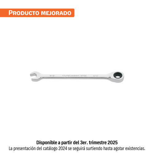 Llave Combinada con Matraca 5/16' - Herramienta Profesional