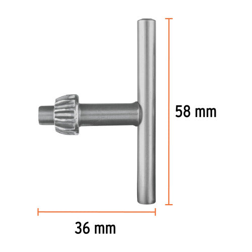 Llave Broquero 3/8" - Ideal para Taladros y Rotomartillos