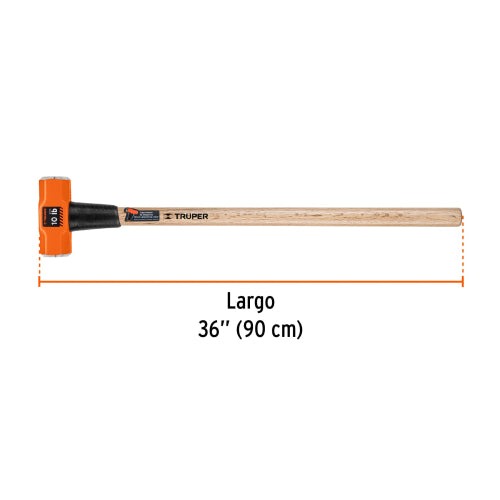 Marro Octagonal 10 lbs con Mango de 36" - Herramienta Profesional