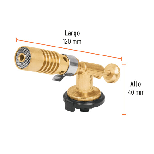 Difusor de Calor Latón 1/4 Vuelta – Control Precisa Flama