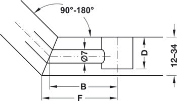Tornillo Minifix Häfele para Inglete - Unión Perfecta 45°