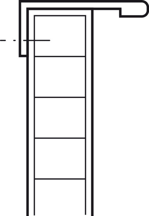 Jaladera Aluminio Cromo Pulido 40×42 mm - HÄFELE
