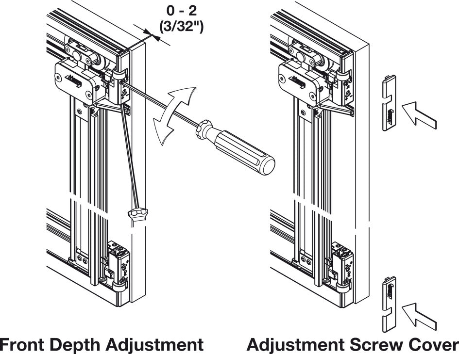 Sistema Pivotante Hawa Concepta 25 para Puertas | Eficiente