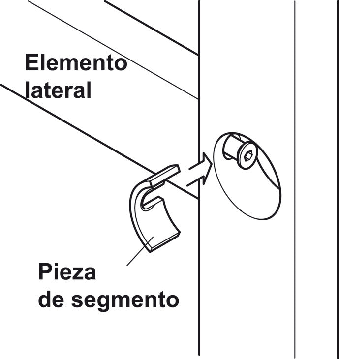Tornillo Confirmat Hex 3 Acero Zinc 5×50mm Häfele