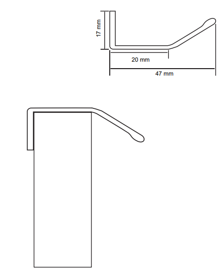 Perfil Jaladera Diagonal 3M - Calidad Duradera