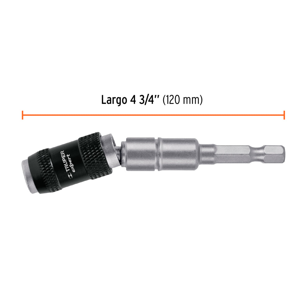 Adaptador Articulado Cambio Rápido 120mm para Puntas