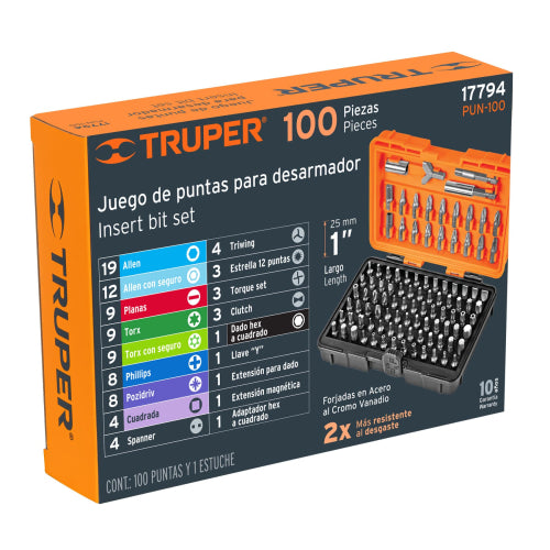 Kit de 14 Puntas para Desarmador - Alta Durabilidad