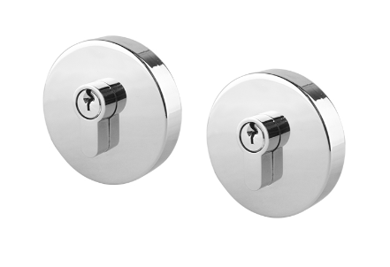 Cerrojo Redondo CROMO JAKO - Seguridad Ajustable