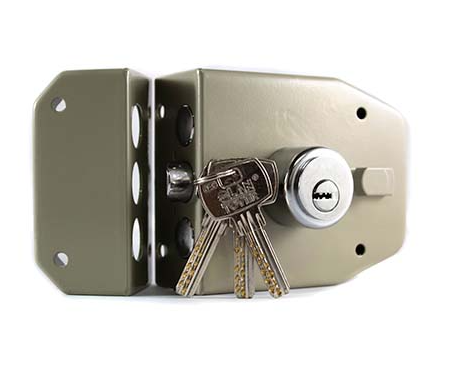 S-10EP CERRADURA SEG 2F12 SOBREPONER PINTADA