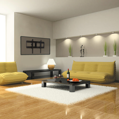 Soporte TV Ajustable 26”-65”: Inclinación Perfecta